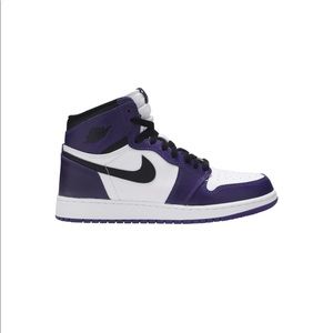 Air Jordan 1 Retro High OG GS Court Purple 2.0 size US Y 6